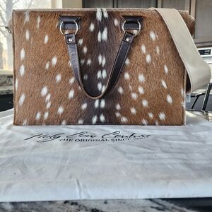 Genuine Axis Hide "Get Outa Dodge" Tote